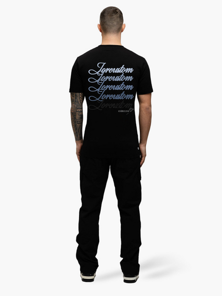 JorCustom JorCustom Stitched Slim Fit T-Shirt - Black