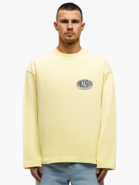 JorCustom JorCustom Stretched Longsleeve T-Shirt - VintageYellow