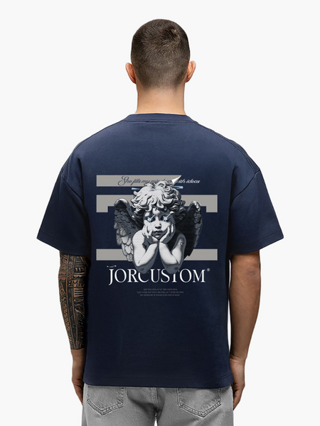 JorCustom Angel2.0 Loose Fit T-Shirt - Midnight Blue