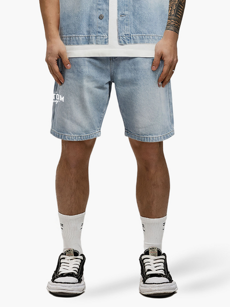 JorCustom JorCustom CustomSociety Denim Short - Light Blue JorCustom CustomSociety Denim Short - Light Blue