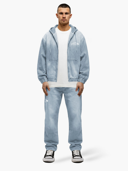 JorCustom Jorcustom Denim Long Set - Light Blue Jorcustom Denim Long Set - Light Blue
