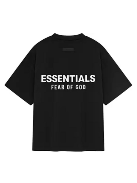 Fear of God Essentials Classic Fit T-Shirt - Black/White Fear of God Fear of God Essentials Classic Fit T-Shirt - Black/White