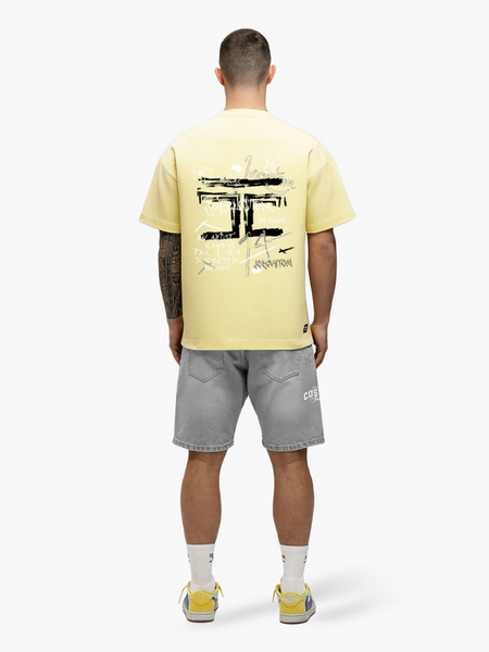 JorCustom JorCustom Artist2.0 Loose Fit T-Shirt - VintageYellow