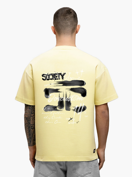 JorCustom Artist2.0 Loose Fit T-Shirt - VintageYellow