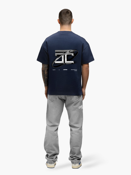 JorCustom PoetryInMotion Loose Fit T-Shirt - Midnight Blue JorCustom JorCustom PoetryInMotion Loose Fit T-Shirt - Midnight Blue