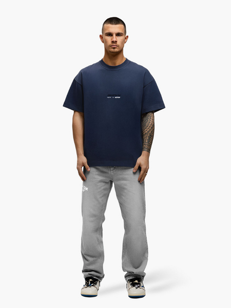 JorCustom PoetryInMotion Loose Fit T-Shirt - Midnight Blue JorCustom JorCustom PoetryInMotion Loose Fit T-Shirt - Midnight Blue
