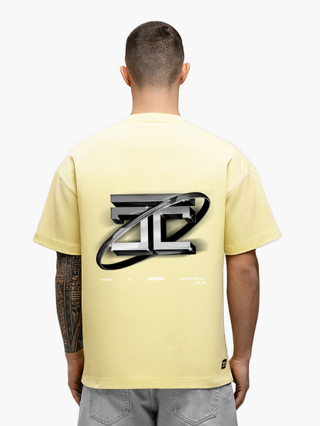 JorCustom PoetryInMotion Loose Fit T-Shirt - VintageYellow