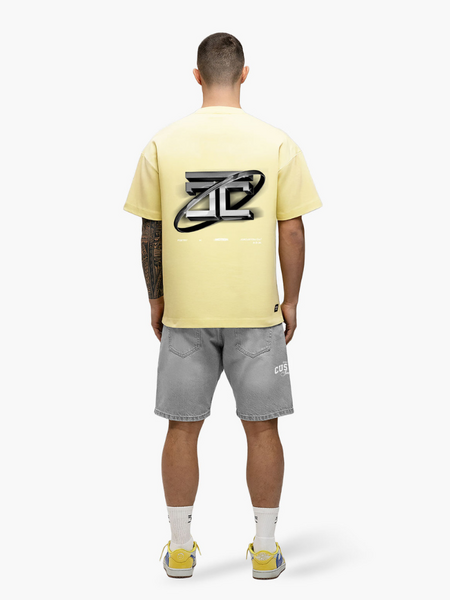 JorCustom JorCustom PoetryInMotion Loose Fit T-Shirt - VintageYellow
