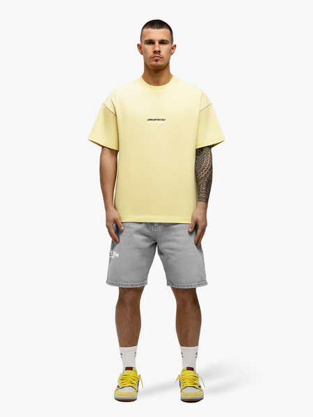 JorCustom JorCustom PoetryInMotion Loose Fit T-Shirt - VintageYellow