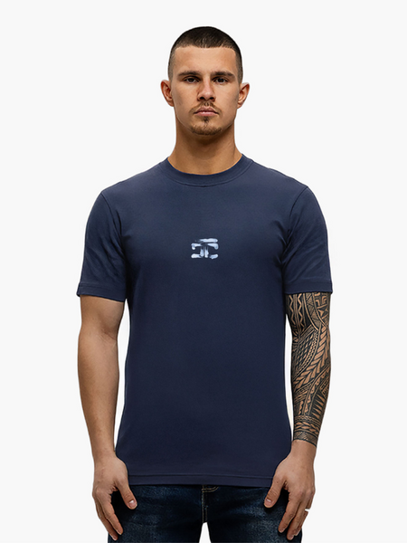 JorCustom Artist2.0 Slim Fit T-Shirt - Midnight Blue JorCustom JorCustom Artist2.0 Slim Fit T-Shirt - Midnight Blue