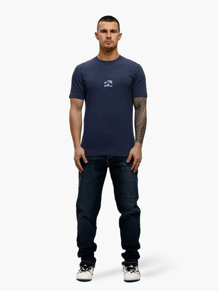 JorCustom Artist2.0 Slim Fit T-Shirt - Midnight Blue JorCustom JorCustom Artist2.0 Slim Fit T-Shirt - Midnight Blue