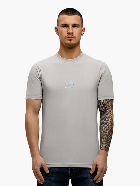 JorCustom Artist2.0 Slim Fit T-Shirt - Light Grey JorCustom JorCustom Artist2.0 Slim Fit T-Shirt - Light Grey