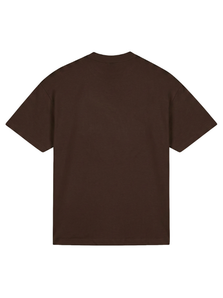 Malelions Crest T-Shirt - Dark Brown Malelions Malelions Crest T-Shirt - Dark Brown