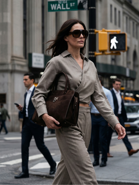 Fifth House Fifth House Ozzy Wrap Blouse - Hummus