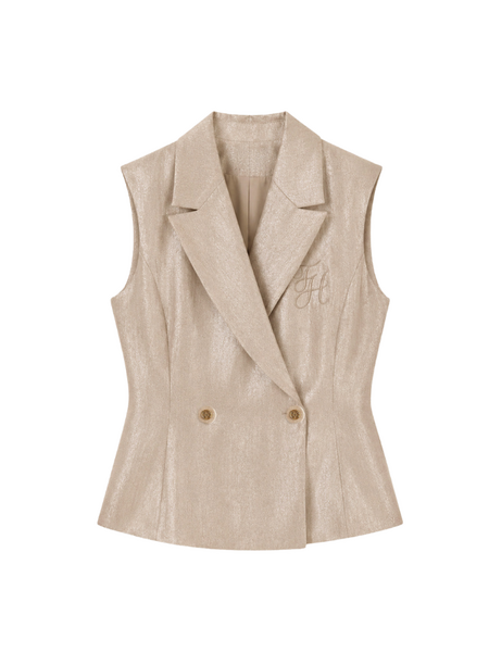 Fifth House Orlando Waistcoat - Hummus