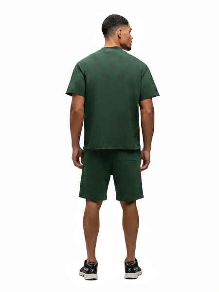 Malelions Heavyweight Applique Shorts - Racing Green Malelions Malelions Heavyweight Applique Shorts - Racing Green