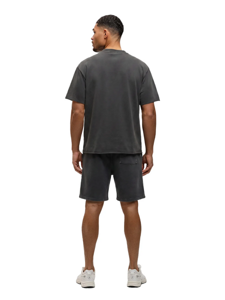 Malelions Heavyweight Applique Shorts - Acid Wash Malelions Malelions Heavyweight Applique Shorts - Acid Wash