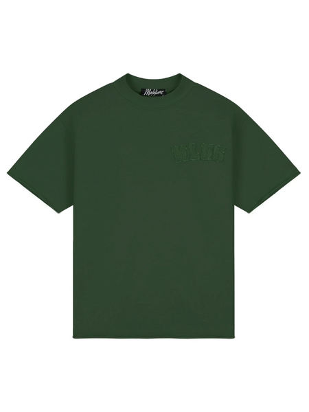 Malelions Malelions Heavyweight Applique T-Shirt - Racing Green Malelions Heavyweight Applique T-Shirt - Racing Green