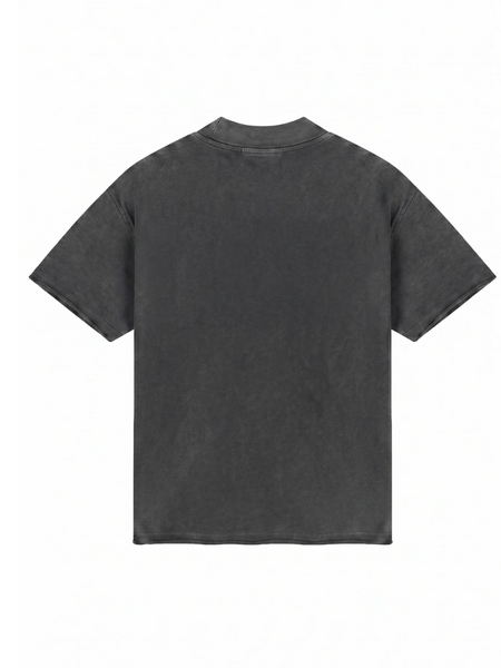 Malelions Heavyweight Applique T-Shirt - Acid Wash Malelions Malelions Heavyweight Applique T-Shirt - Acid Wash