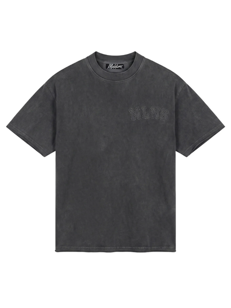 Malelions Malelions Heavyweight Applique T-Shirt - Acid Wash Malelions Heavyweight Applique T-Shirt - Acid Wash