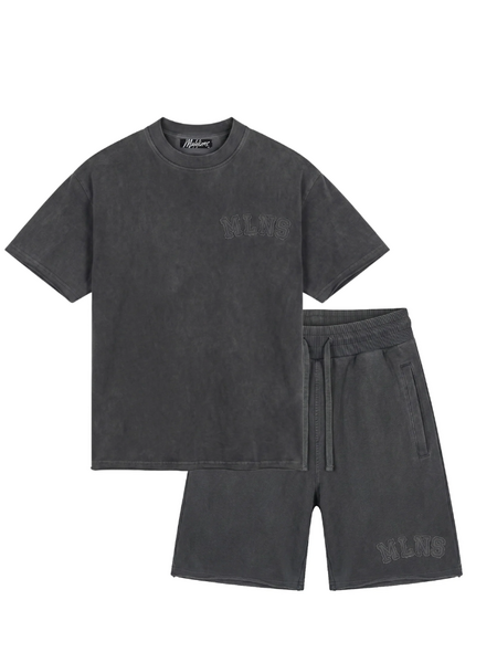 Malelions Malelions Heavyweight Applique Combi-Set - Acid Wash Malelions Heavyweight Applique Combi-Set - Acid Wash