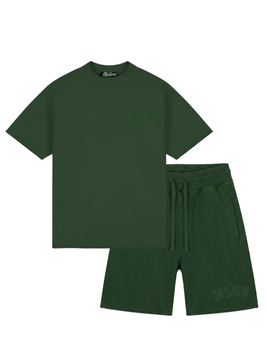 Malelions Heavyweight Applique Combi-Set - Racing Green Malelions Malelions Heavyweight Applique Combi-Set - Racing Green