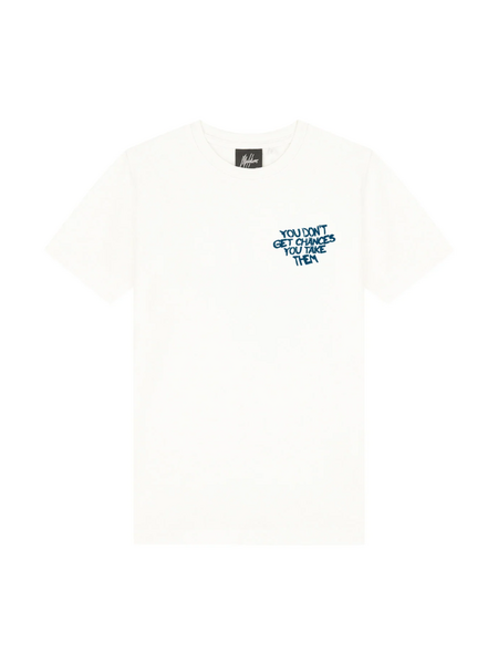Malelions Kids Chances Quote T-Shirt - Off-White Malelions Malelions Kids Chances Quote T-Shirt - Off-White