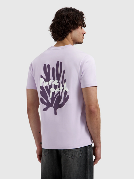 Pure Path Coral Reef T-shirt - Lilac