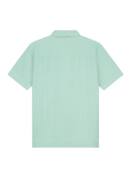 pure path Pure Path Structured Dobby Weave Shortsleeved - Mint