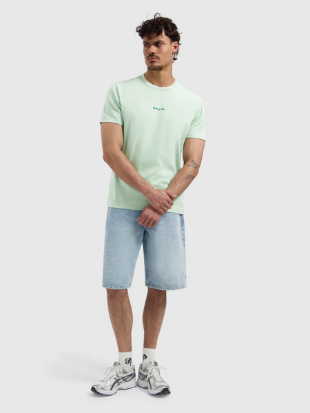 pure path Pure Path Pixel Flower T-shirt - Light Green