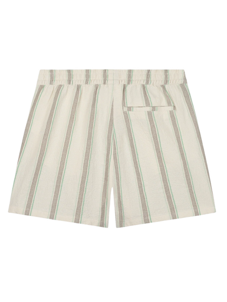 pure path Pure Path Striped Shorts - Ecru