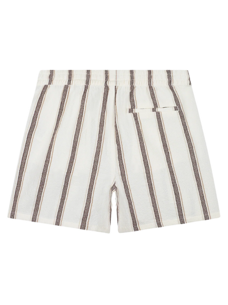 Pure Path Striped Shorts - Off White pure path Pure Path Striped Shorts - Off White