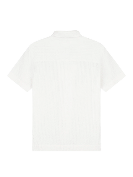 Pure Path Pure Path Structured Dobby Weave Shortsleeved - Off White