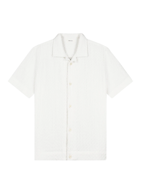 Pure Path Pure Path Structured Dobby Weave Shortsleeved - Off White