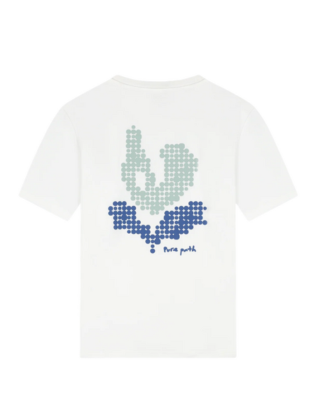 pure path Pure Path Pixel Flower T-shirt - Off White