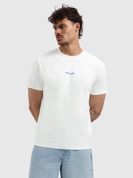 pure path Pure Path Pixel Flower T-shirt - Off White