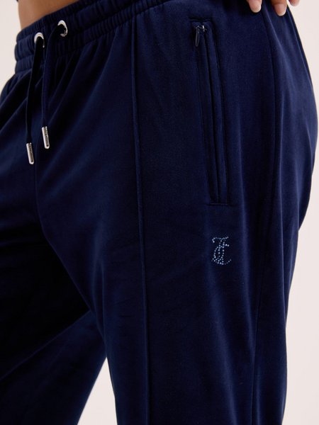 Juicy Couture Tina Col Out Trackpants - Night Sky Juicy Couture Juicy Couture Tina Col Out Trackpants - Night Sky