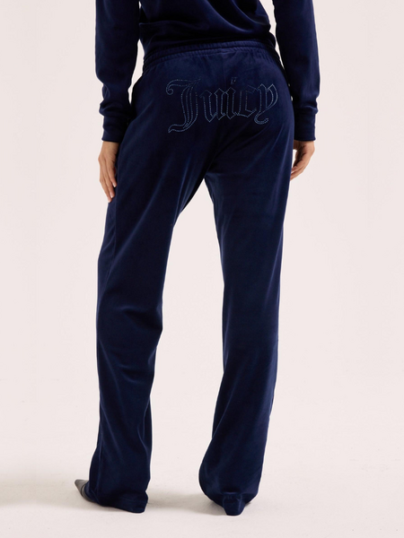 Juicy Couture Tina Col Out Trackpants - Night Sky Juicy Couture Juicy Couture Tina Col Out Trackpants - Night Sky