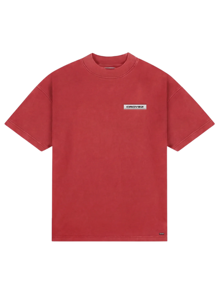 Croyez Croyez Garment Dye T-Shirt - Red Croyez Garment Dye T-Shirt - Red