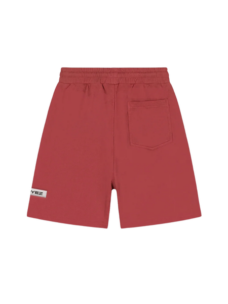 Croyez Garment Dye Shorts - Red Croyez Croyez Garment Dye Shorts - Red