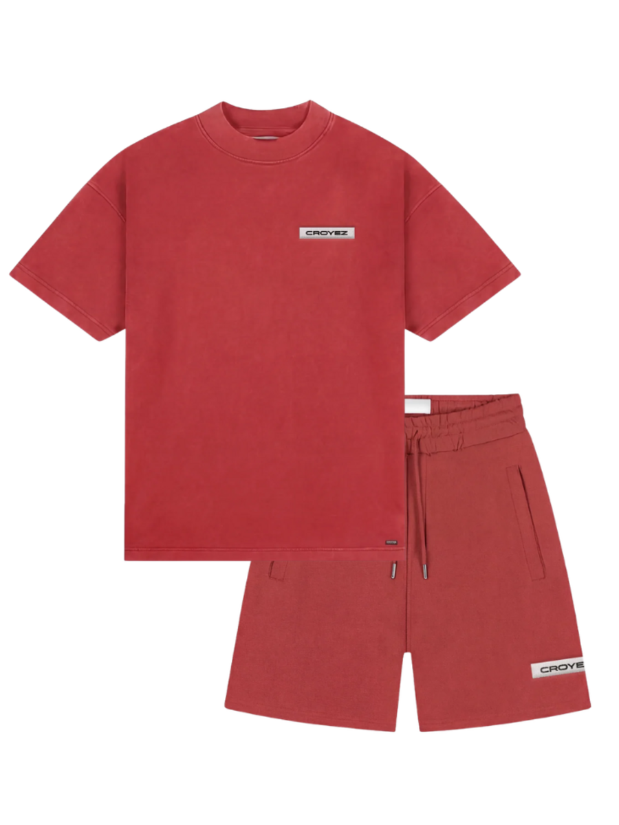 Croyez Garment Dye Combi-Set - Red Croyez Croyez Garment Dye Combi-Set - Red