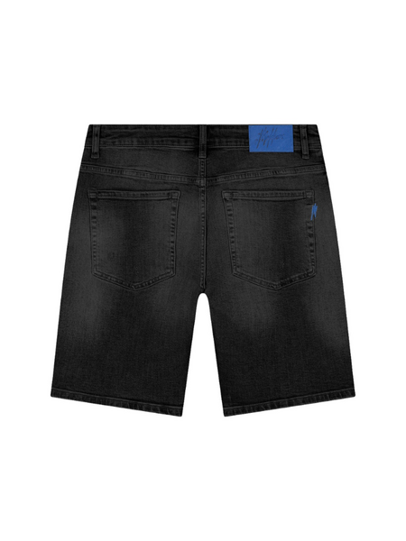 Malelions Washed Denim Shorts - Black Rinse Malelions Malelions Washed Denim Shorts - Black Rinse