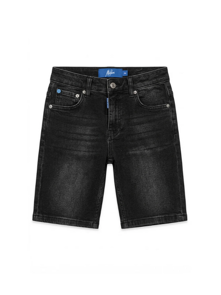 Malelions Washed Denim Shorts - Black Rinse Malelions Malelions Washed Denim Shorts - Black Rinse