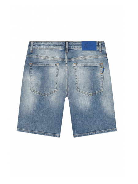 Malelions Washed Denim Shorts - Light Blue Malelions Malelions Washed Denim Shorts - Light Blue