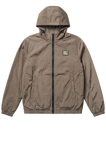 Croyez Croyez Women Crinkle Patch Jacket - Washed Brown Croyez Women Crinkle Patch Jacket - Washed Brown