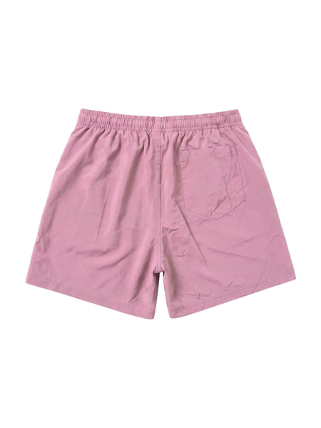 Croyez Overlay Fraternite Swim Short - Pink Croyez Croyez Overlay Fraternite Swim Short - Pink