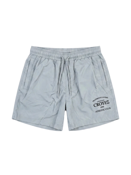 Croyez Overlay Fraternite Swim Short - Light Grey Croyez Croyez Overlay Fraternite Swim Short - Light Grey
