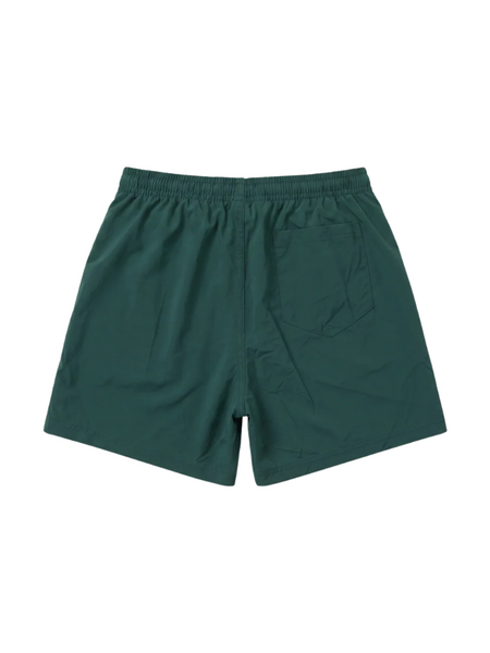 Croyez Croyez Overlay Fraternite Swim Short - Forest Green