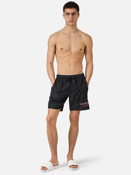 Iceberg MEDIUM BOARDSHORT - Black Iceberg Iceberg MEDIUM BOARDSHORT - Black