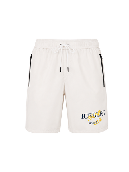Iceberg MEDIUM BOARDSHORT - White Iceberg Iceberg MEDIUM BOARDSHORT - White
